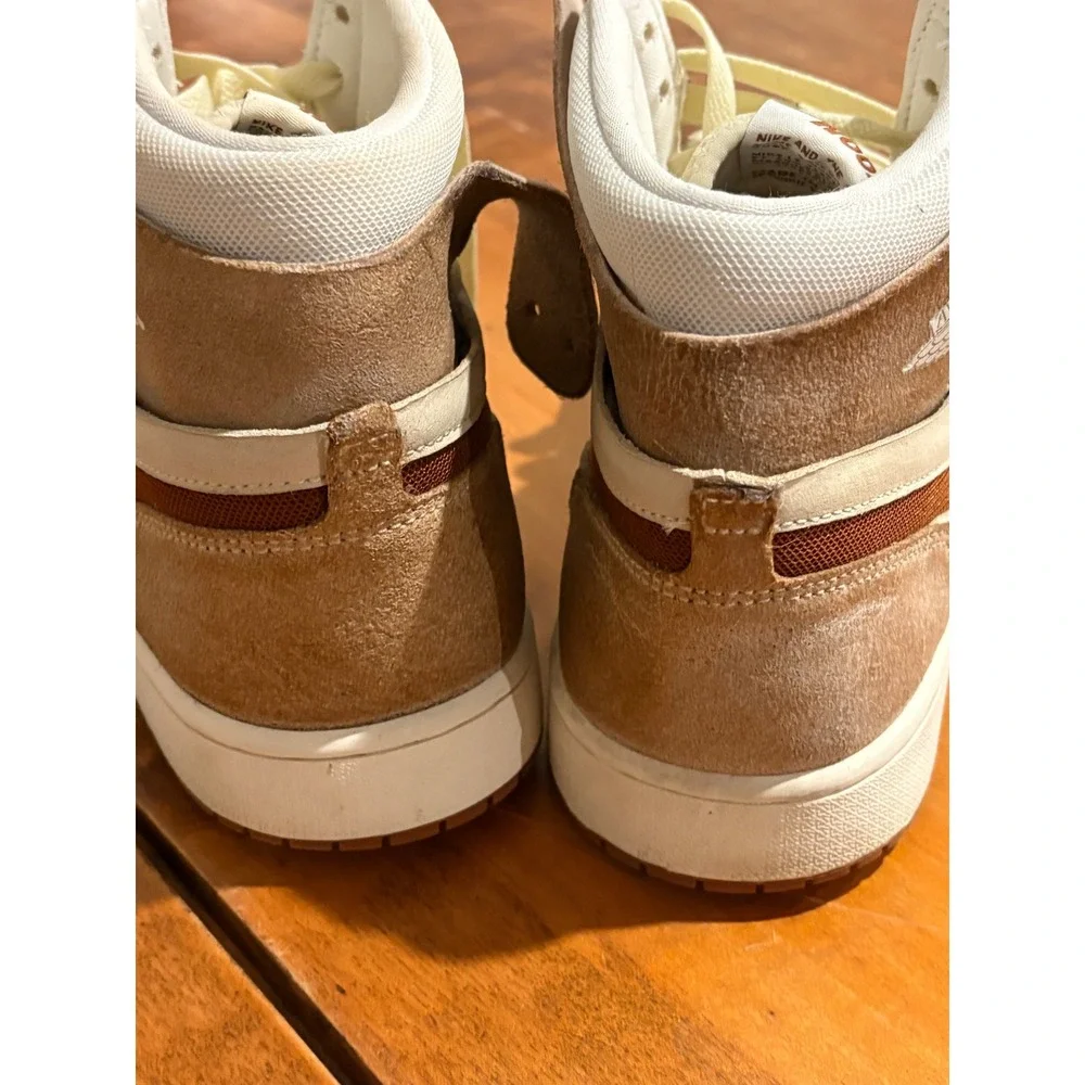 Jordan Air Jordan 1 High Mens 12 High Top Sail Brown Legend Coffee DV1307-120